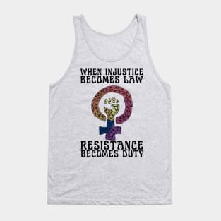 Resistance Is Our Duty Tank Top